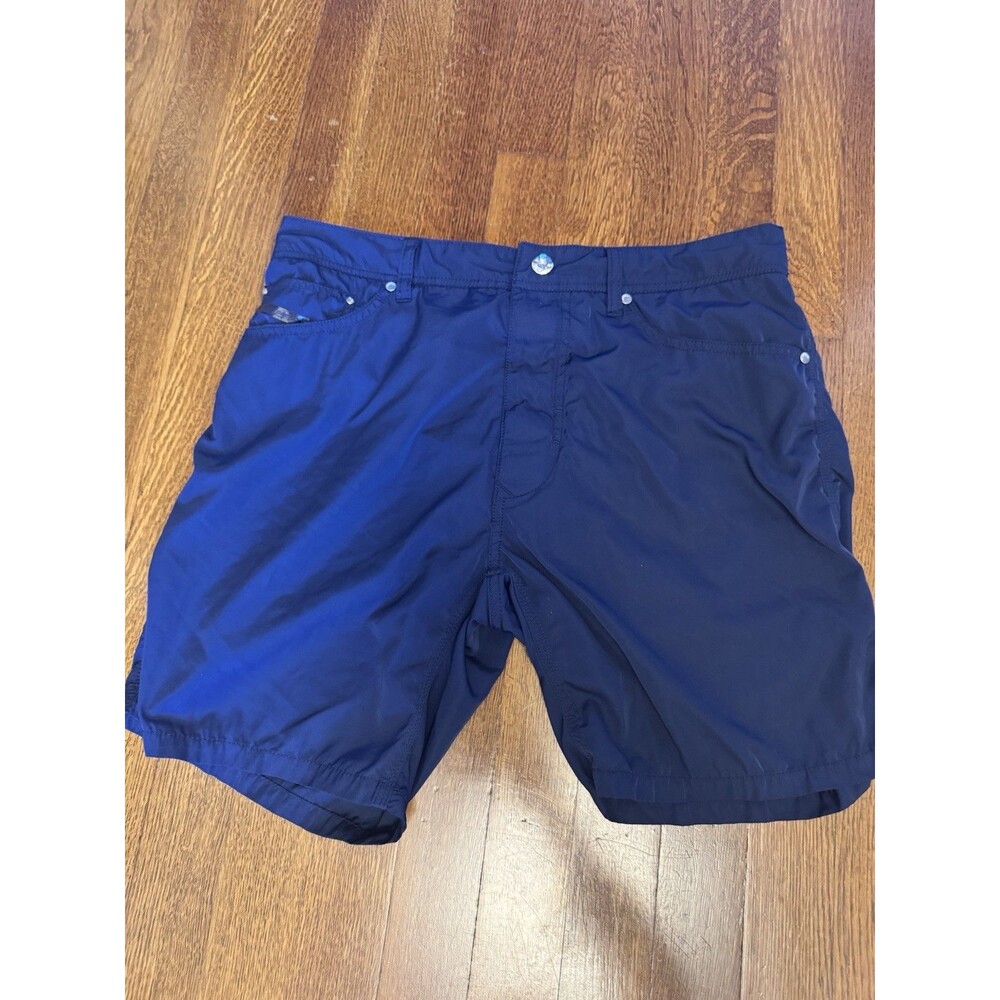 Diesel Beachwear Krooley Hybrid Swim Trunks Shorts Mens Medium M Navy Blue